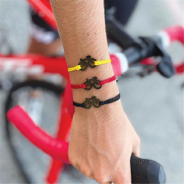 Modern Cycle Chain Wristband Abrasion Resistant Interlaced Metal Jewelry For Outdoor Tasks And Casual Styling