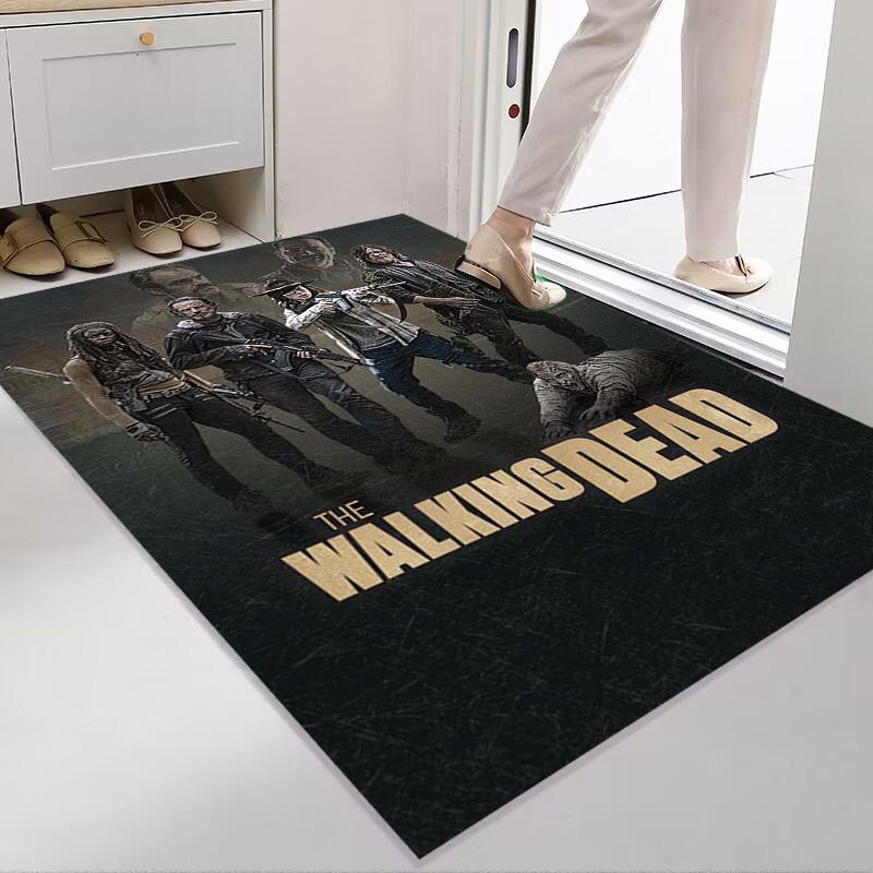 Apocalyptic Warrior Uprising Carpet Suitable for All Seasons Living Room and Bedroom Mats Doormat Office Chair Cushion Fashion