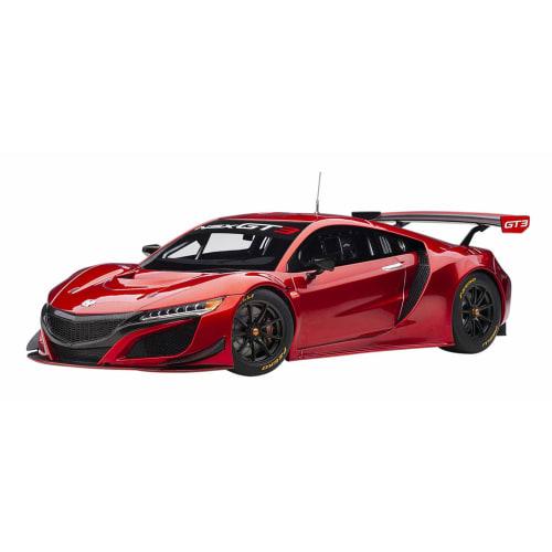AUTOart 1/18 Scale Honda NSX GT3 2018 Hyper Red Finished Product 81895