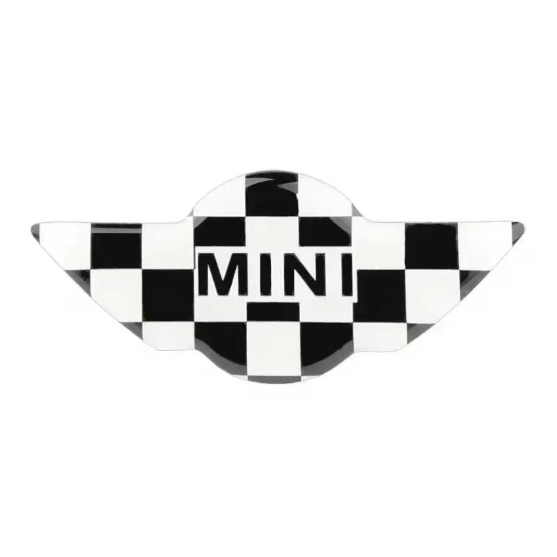 Car Steering Wheel Center Sticker Logo for Mini Cooper John Cooper Works R50 R52 R53 R55 R56 F54 F55 F56 F60 Interior Decoration