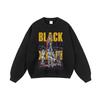 Vintage American Street Skull Heavyweight Hoodie Oversized Washed Distressed Unisex Sweatshirt