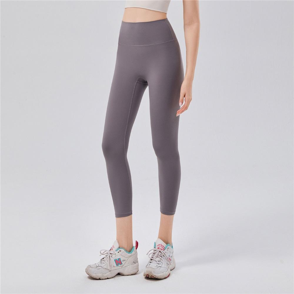 Quick Drying Yoga Pants For Women High Waist Slimming, Lifted Hips, Seven Quarter Pants, Sports, Wearing Tight Cycling Pants