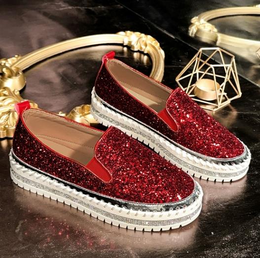Fashion Mocassins À Enfiler Pour Femmes, Baskets En Maille, Décor Biscuits, Chaussures Plates Basses