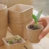 5-20 Pcs 6cm Garden Round Peat Pots Plant Seedling Starters Cups Nursery Herb Seed Tray Planting Tools Eco-friendly Biodegradable