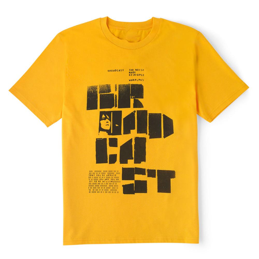 Broadcast BAND yellow Tshirt UNISEX All sizes S to 5XL X074 Unisex T-Shirt XXXXL