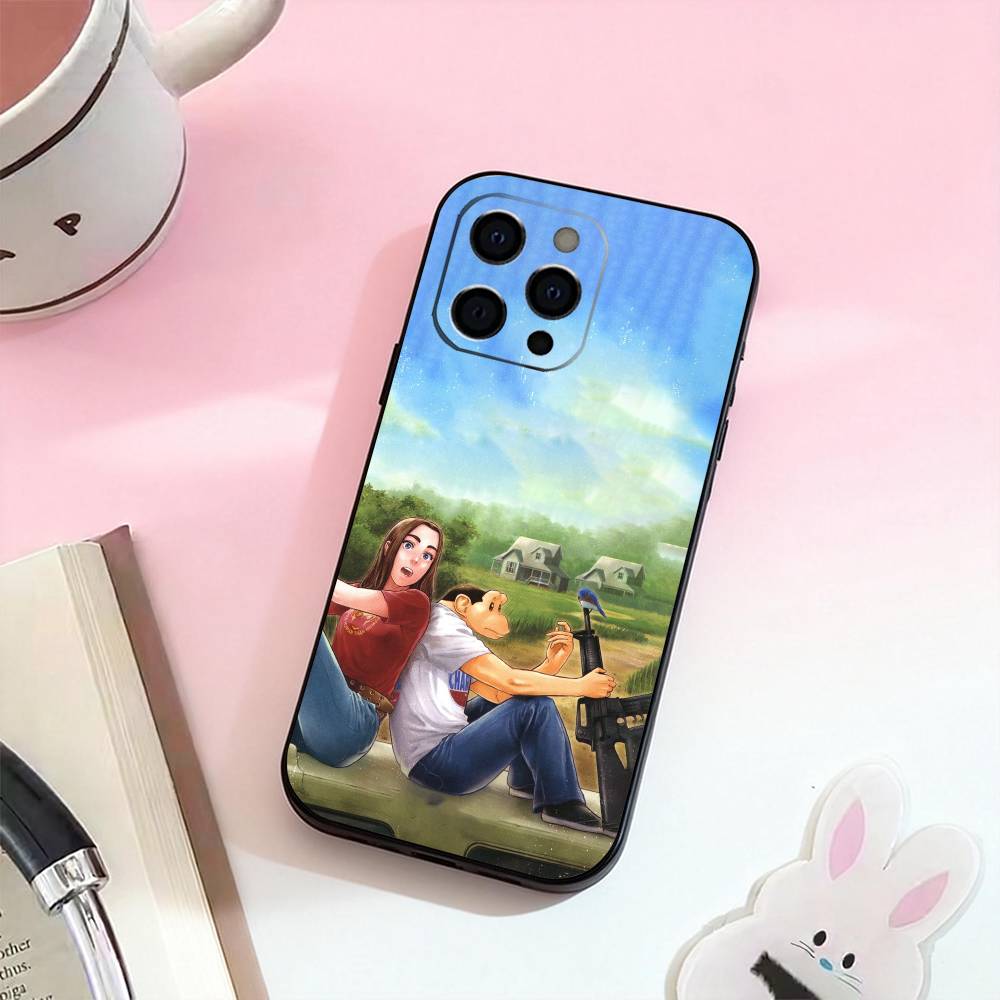Anime T-The Darwin I-Incident   Phone Case For iPhone 17,16,15,14,13,12,11 Plus,Pro Max,Soft Silicone Black Cover