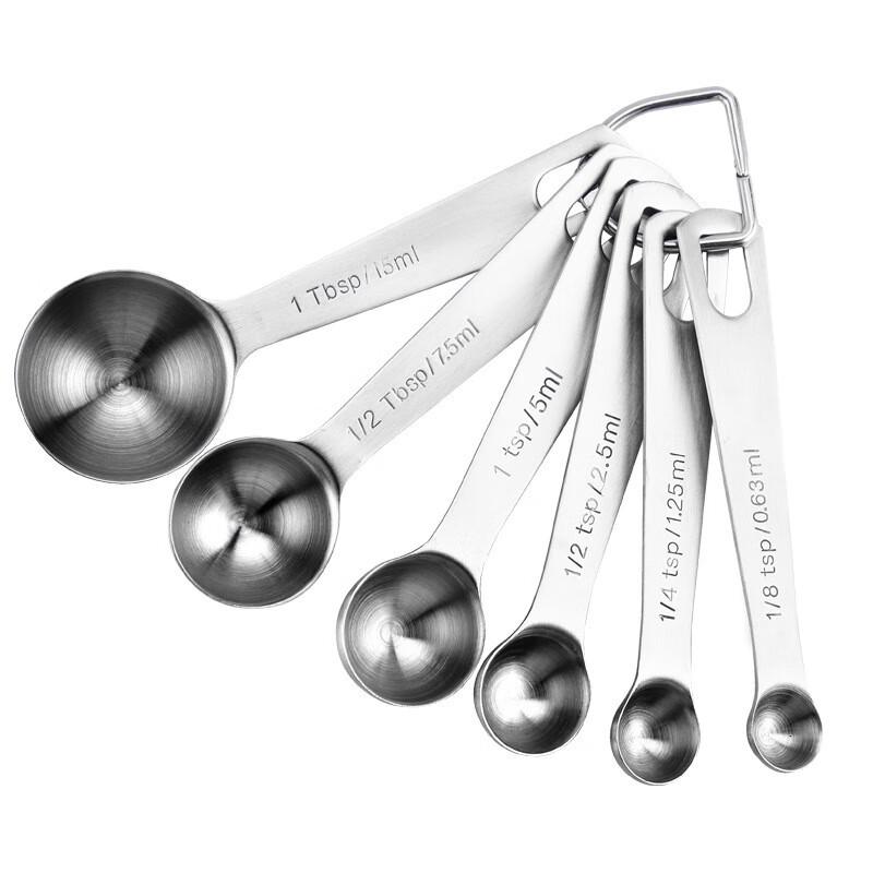 ZISIZ 304 Stainless Steel Measuring Spoons Set