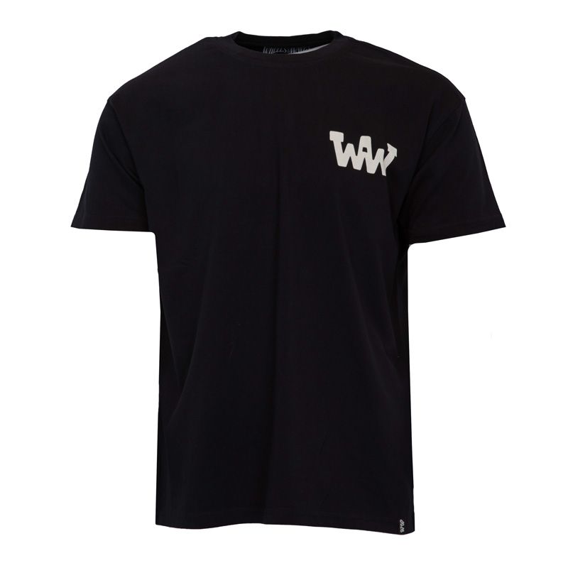 

Футболка джерси с логотипом ww/1/tee/grip/b Мужская WHEELS AND WAVES XXL чёрный