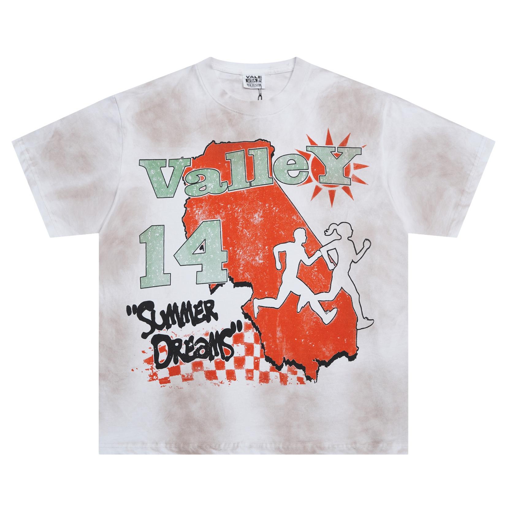 

V535 Vale Forever Valley Sport RUNNING CLUB TEE Summer Street Trendy T-shirt XL