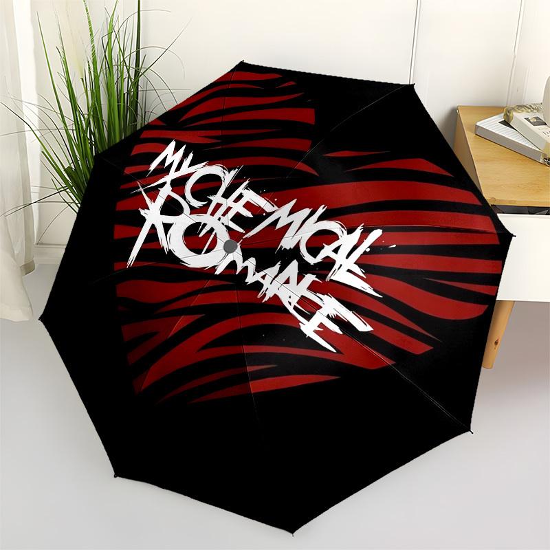1pc My Chemical Romance Heart Logo Suitable for All Seasons UmbrellaFP155