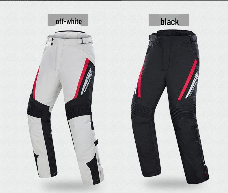 All-Season Windproof Motorcycle Riding Pants | Anti-Fall & Cold Protection for Outdoor Racing