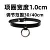Black Simple Choker Neckband, Fashion Street Shoot Clavicle Necklace for Women