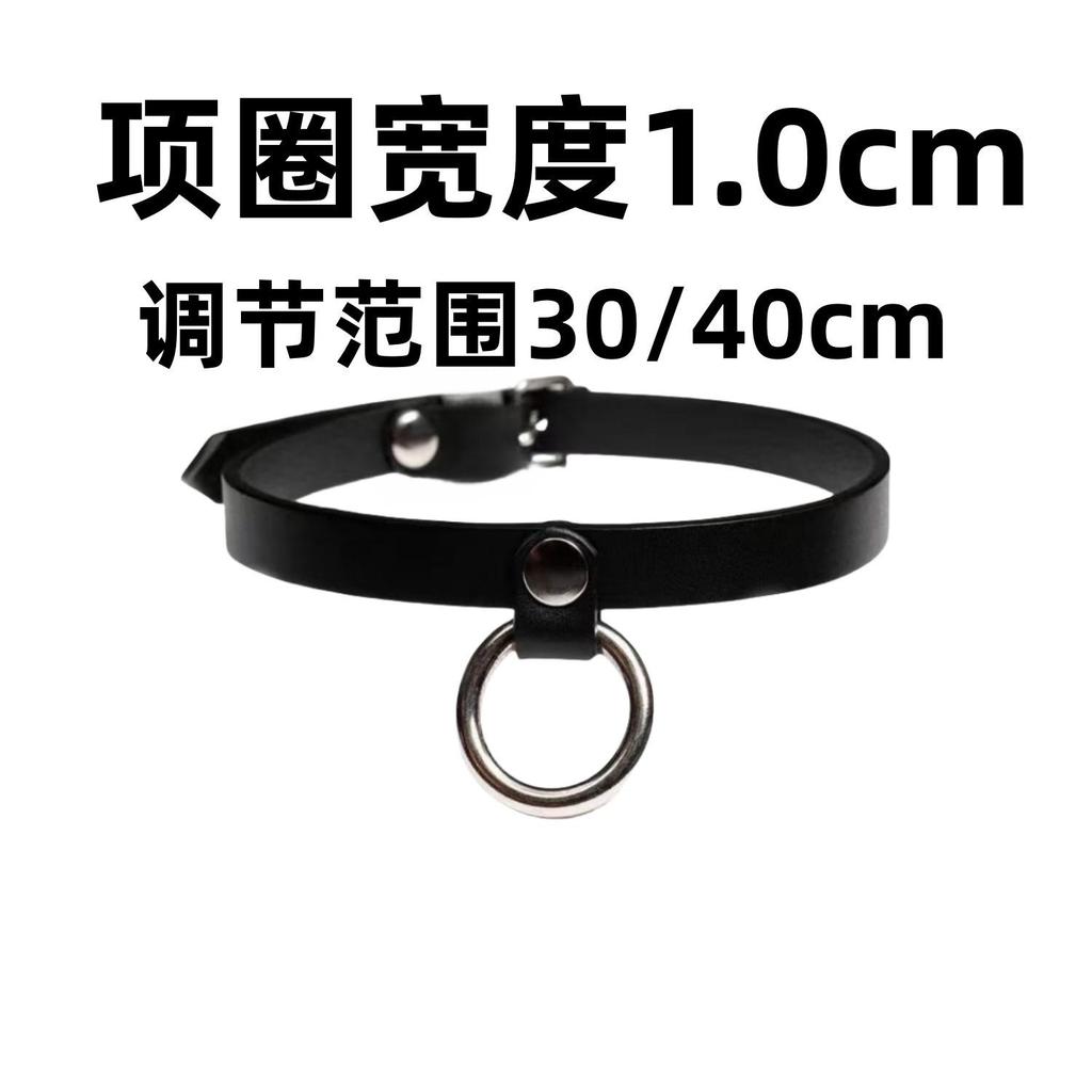 Black Simple Choker Neckband, Fashion Street Shoot Clavicle Necklace for Women