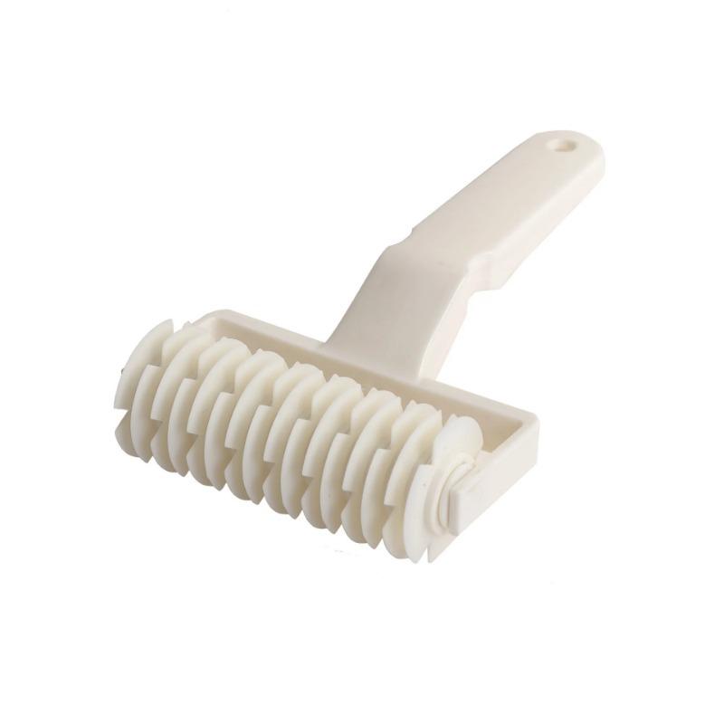 

1 шт. Роликовый нож для пирогов, пиццы, печенья, кондитерских изделий, пластиковые инструменты для выпечки, форма для выпечки, тиснение, ролик для теста, решетчатый нож, рукоделие large