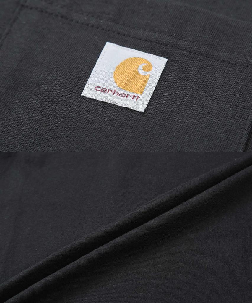 CARHARTT Pocket Size Northwood Heather International Solid Short Loose Oversized T-Shirt M, Brand, Oversized, Sizing, Color, Sleeves, Fit, Summer,