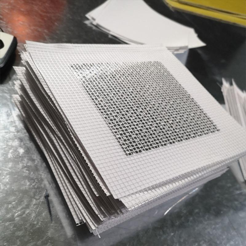 5Pcs Drywall Repair Kit Fiberglass Mesh Crack Patch Self Adhesive Wall Repair Patch with Scraper Sandpaper For Wall Renovation