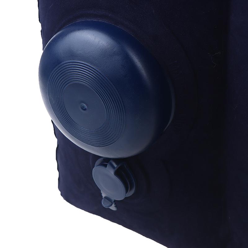 Inflatable Footrest Pillow Pvc Flight Sleeping Footrest Rest Pillow 3 Layer Height Adjustable Car Bus Travel Foot Rest Pillow