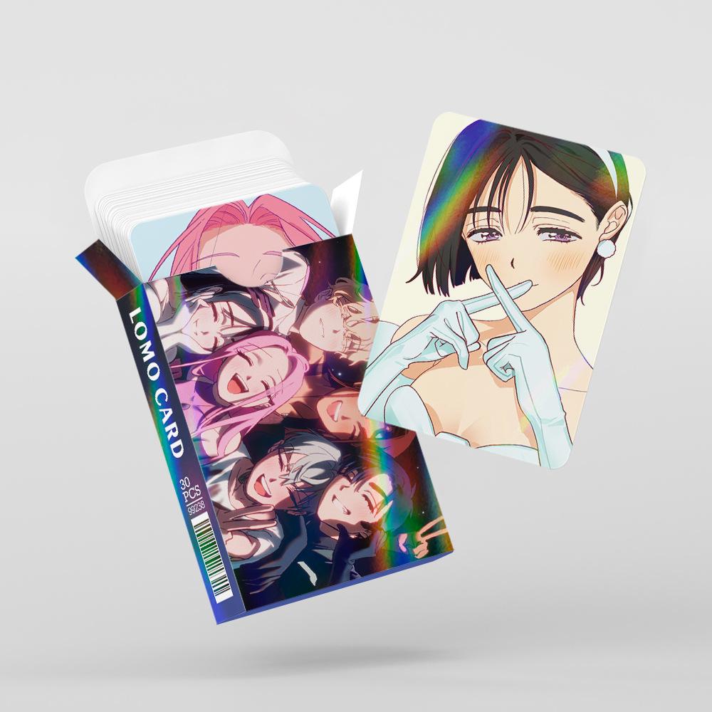 30pcs/set Korean Manga Alien Stage Cards Anime Games Luka Till Ivan Mizi Sua LOMO Card Fan Collection Gift