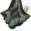 90X90Cm Retro Floral Print Handkerchief Scarf For Women Small Shawl Square Headband Bandana Head Scarves