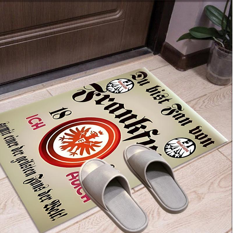 Eintracht Frankfurt Pattern Rug, Indoor/Outdoor Mat, for Picnic, Gameroom, Bedroom, Office, Living Room, Home Decor Carpet, Birthday Gift