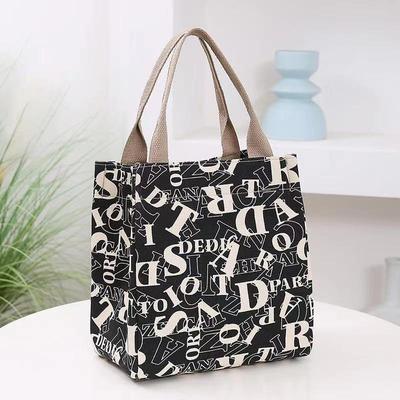 Chic Influencer Canvas Tote: Work, Lunch, Outing & Mommy Bag