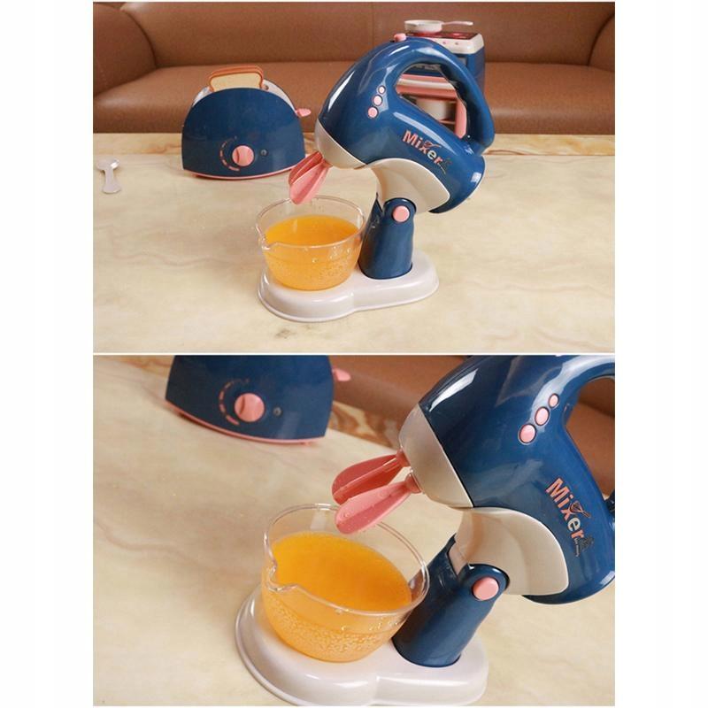 Mixer Kitchen Robot For Children Household Appliances Light 6Ce