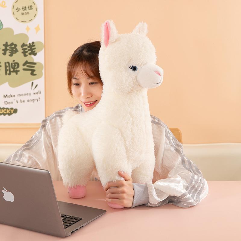 Popular Llama Doll Cute Lamb Plush Toy Children's Sleeping Pillow