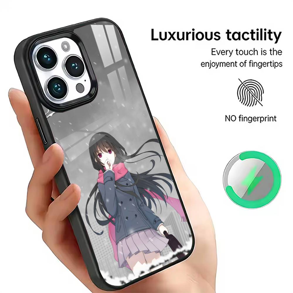 

Noragami Hiyori Iki Phone Case For iPhone17,16,15,14,13,12,11 Plus,Pro Magnetic with Magsafe Wireless Charging iPhone14PRO