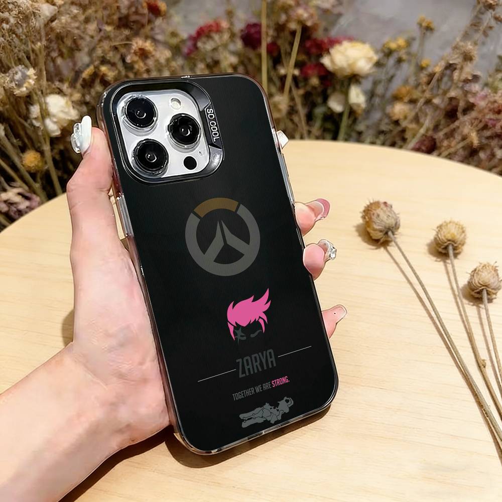 G-Game O-Overwatch Phone Case For iPhone 17,16,15,14,13,12,11 Plus,Pro Max,XS,Colorful Silver Phone case Funda Cover iPhone17