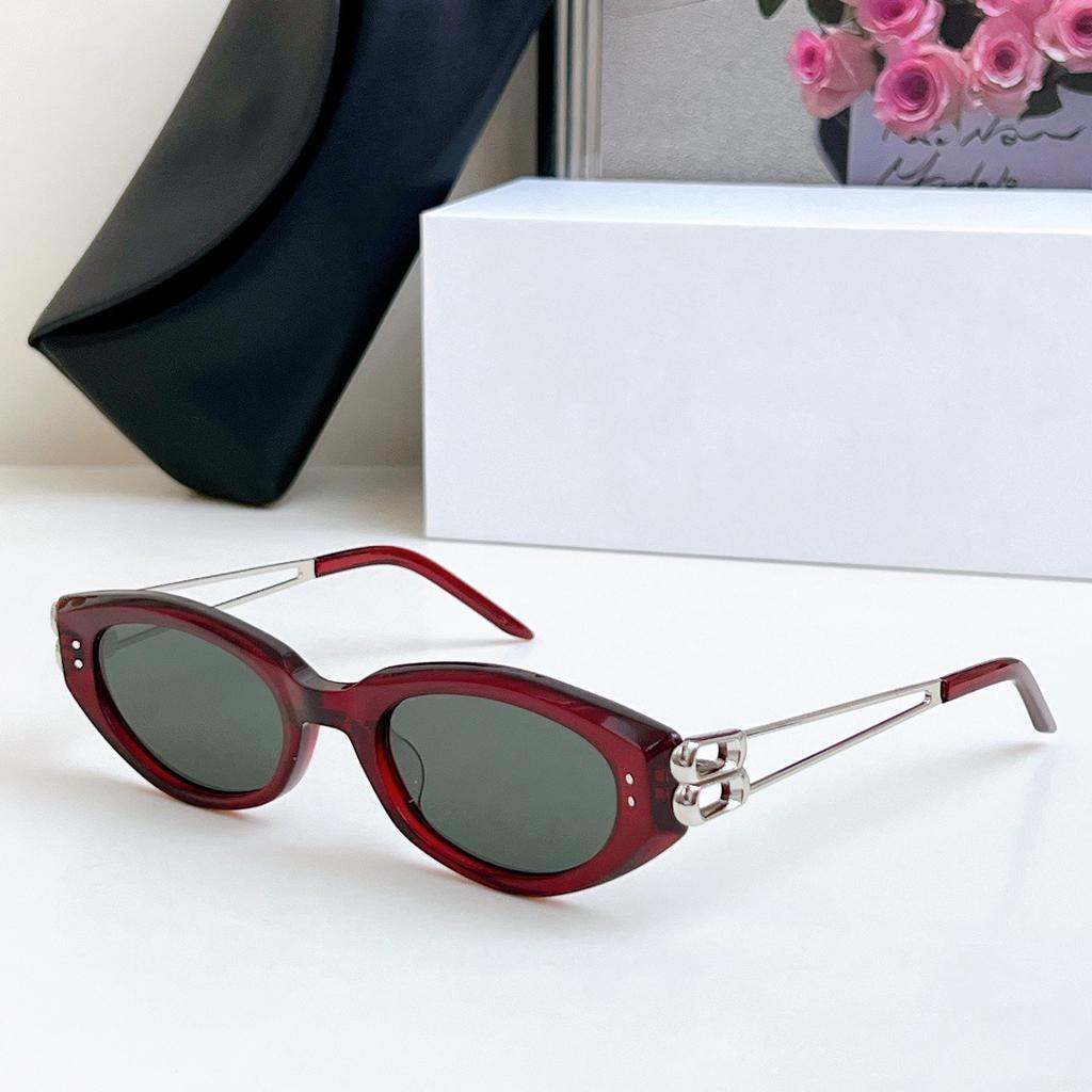New Trendy Cat Eye Sunglasses Casual and Versatile Korean Version Fashionable Sunglasses Sun Protection High-end Feel
