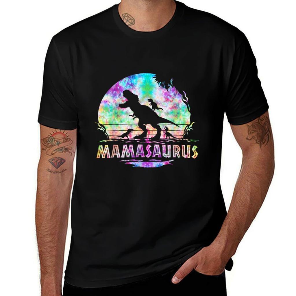 Mamasaurus T Rex Dinosaur Funny Mama Saurus Mothers Day TShirt Basic Comfort Fit TShirt for Unisex