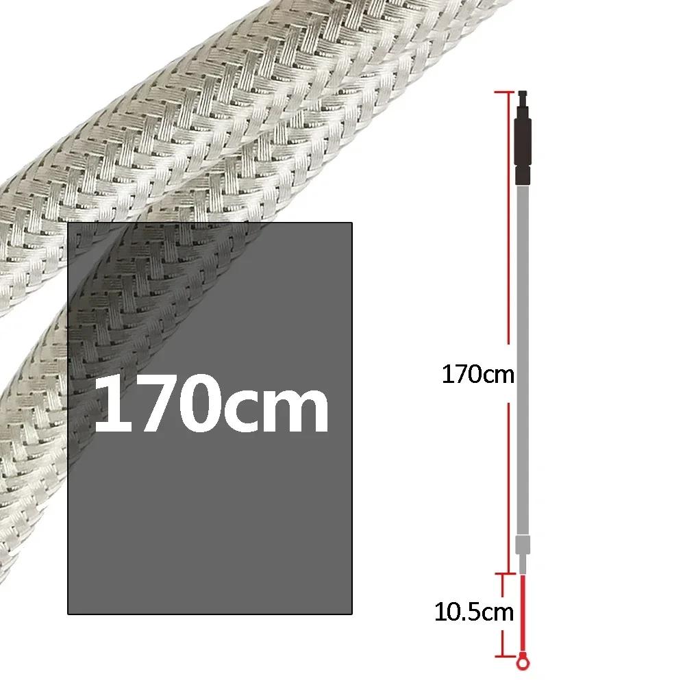 For Harley Sportster / Electra Tour Glide / Road King Motorcycle Braided Stainless Steel Clutch Cable