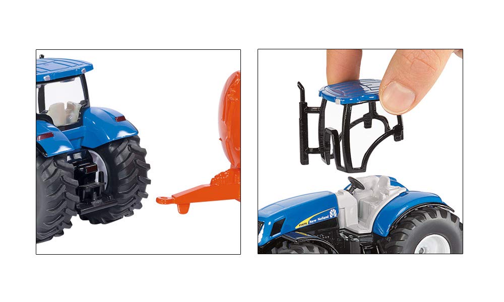 SIKU Scale New Holland Tractor with Vacuum Tanker 1/50 (SK1945)