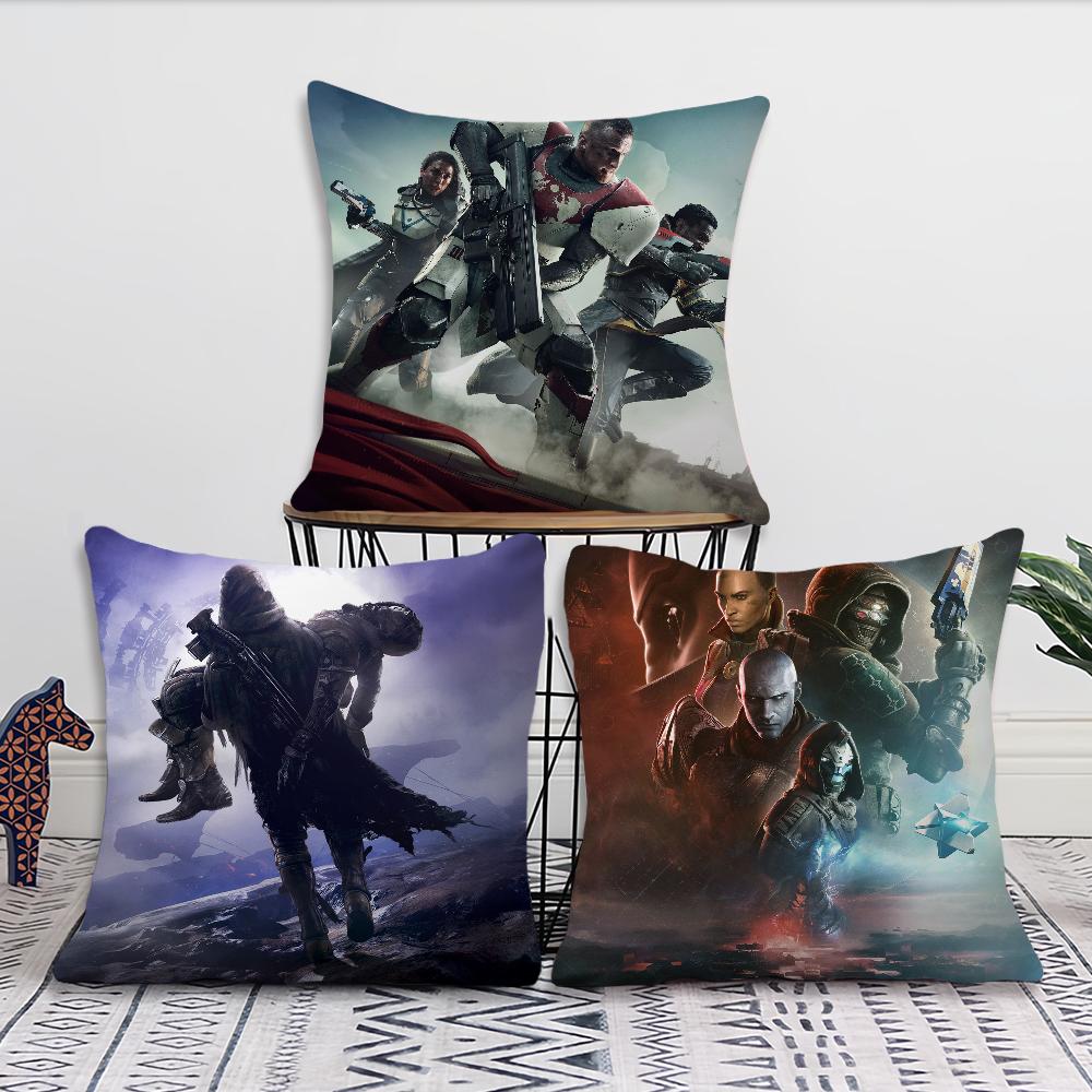 Game D-Destiny 2 Pillow Case Living Room Home Sofa Office Shop Cover Printing Comfort Decoration Nordic Simplicity