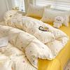 Summer Bedding Set Ins Twin Queen Duvet Cover Flat Sheet Pillowcase No Filler Girl Boys Hotel Home Bed Linens