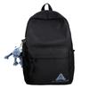 Student School Bag Women's Large Capacity Backpack Solid Color Men's Backpack