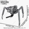 MOOXI Set di Figure Skibidi Toilet Man TvMan Cameraman Speakerman Blocchi da Costruzione Modello MOC Mattoncini Giocattoli per Adulti Bambini Regalo di Compleanno