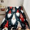 Plush Flannel Valentine'S Gnome Printed Blanket – Ultra-Soft And Comfortable Chair, Sofa, Nap, Or – Aesthetic Year-Round Style