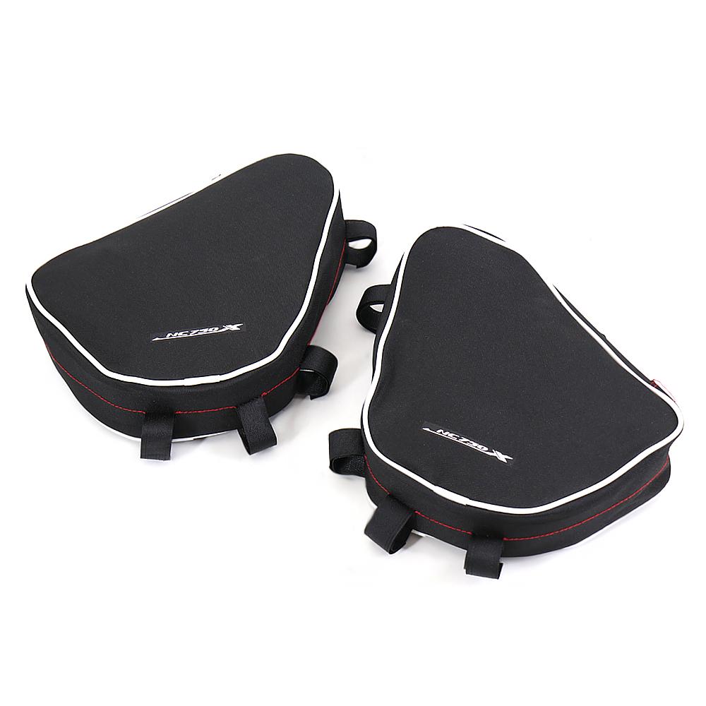 Motorcycle Toolbox Frame Crash Bar Bags Tool Placement Travel Saddle Bag FOR Honda NC700X NC700S NC750X NC750S NC 700 750 X S