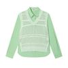 New Shirts Women's Starlight Green F11W434403FGN