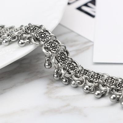 Hot Gift Punk Women Fashion Zinc Zinc Alloy Chunky Statement Choker Pendant Jewelry Necklace Chain