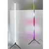 LED Corner Lamp with Music Sync DIY Scene Mode RGB Color Changing Standing Floor Lamp for Bedroom Li