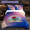 Blackburn Rovers Football 3 Piece Bedding Set Soft Duvet Cover Set with Pillowcases Printed Bedroom Decor Set for Home