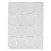 16pcs Reusable Wrinkle Pad Home Beauty Salon Silicone Face Forehead Mouth Corner Wrinkle Patches
