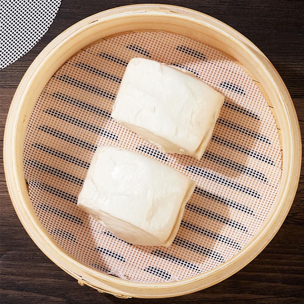 Pure Cotton Steamer Cloth Household Drawer Cloth Steamed Rice And Bun Mat Round Cotton Gauze For Kitchen Steamer