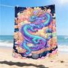1pc Dragon FantasyOutdoor Blanket, Soft And Comfortable Blanket, Casual Warm Outdoor Blanket, Good Birthday Gift yy260328082