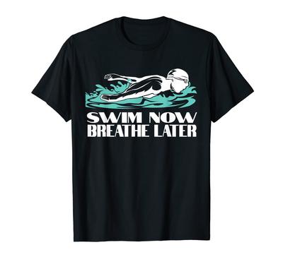 Swimmer Funny Swimming Swimming Sports Gift Tee T-Shirt, Cap, Fly, T-Shirt,