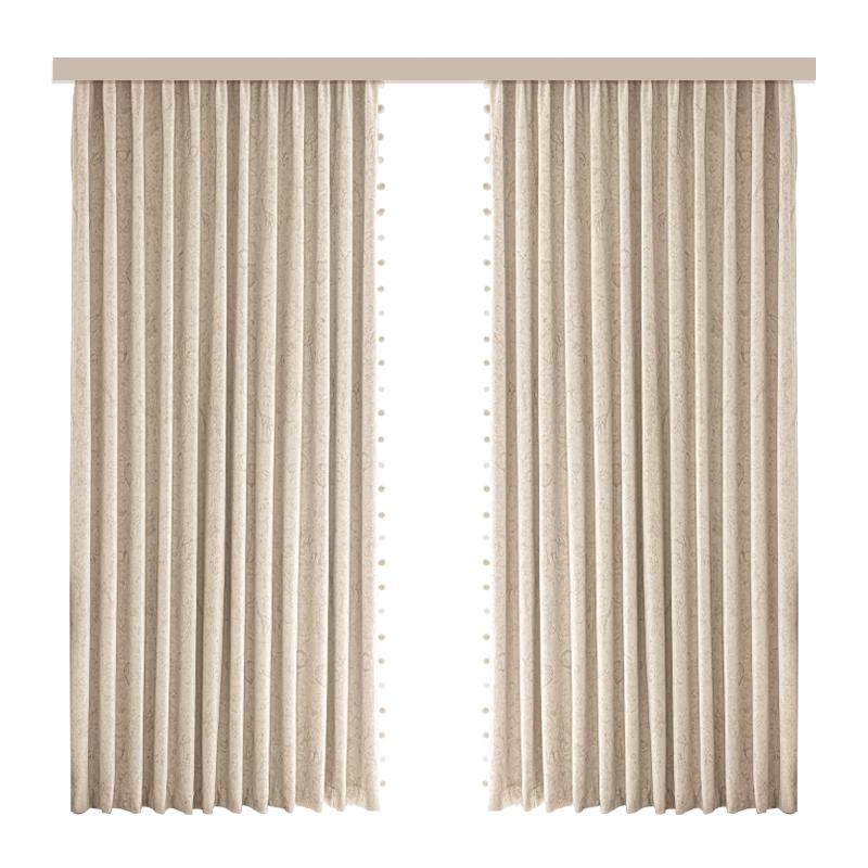 Golden Cicada Chenille Full Blackout Curtain Fabric Free Measurement & Sample Delivery