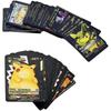 Anime Cards Set Gold Foil Cards Cartoon Game Cards 55pcs