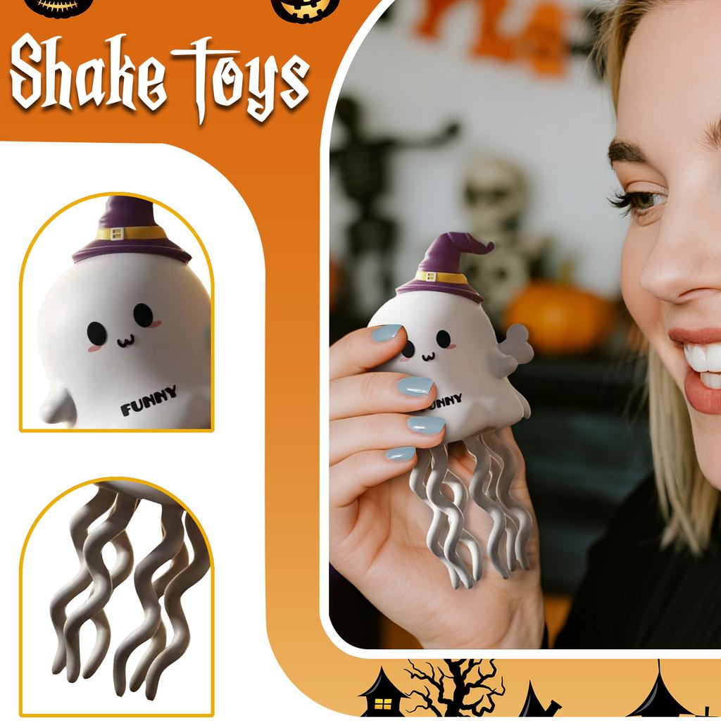 Groovy Dancing Corn, Pumpkin, Ghost! Stress At Halloween & Christmas